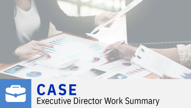 CASE Executive Director Work Summary