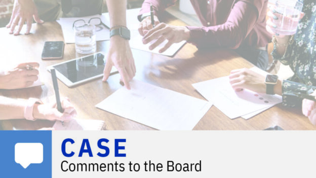 CASE Comments to the Board Mar 14, 2023